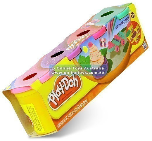 Play-Doh Favourite Colours - 4-Tub Pack