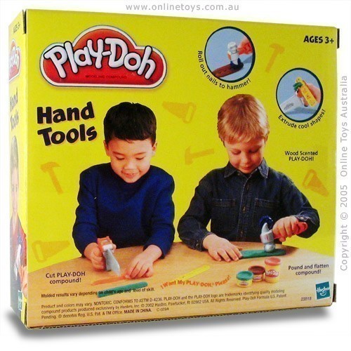 Play-Doh Hand Tools -Back
