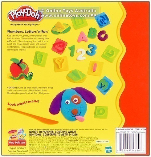Play-Doh Numbers, Letters 'n Fun