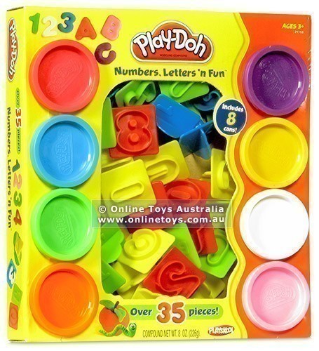 Play-Doh Numbers, Letters 'n Fun