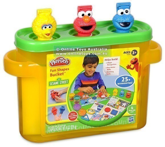 Play-Doh - Sesame Street - Fun Shapes Bucket