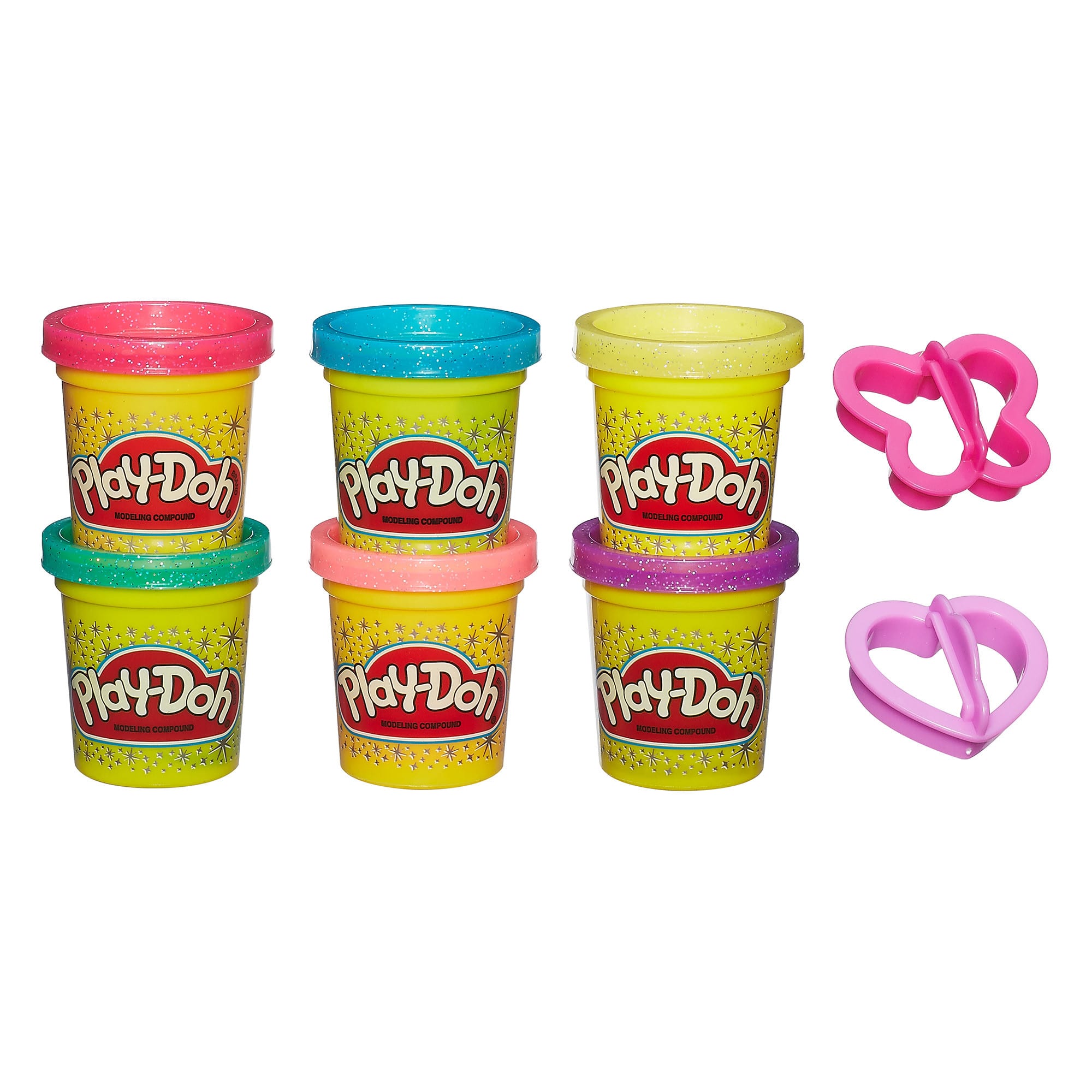 Play-Doh - Sparkle Compound 6-Pack
