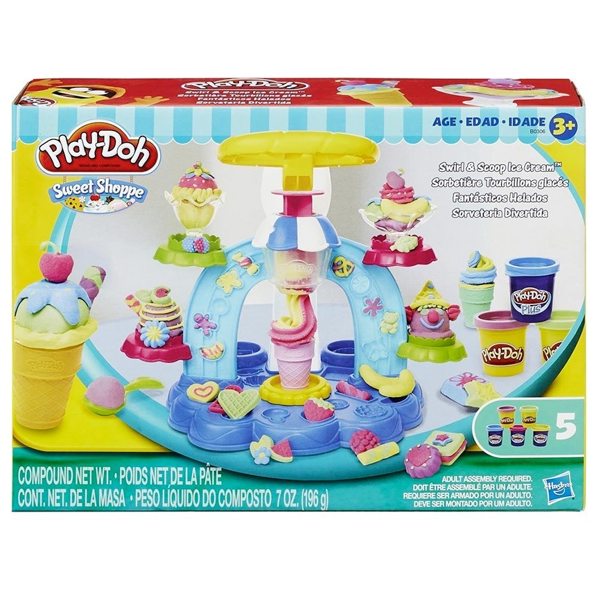 Play-Doh - Sweet Shoppe - Swirl & Scoop Ice Cream