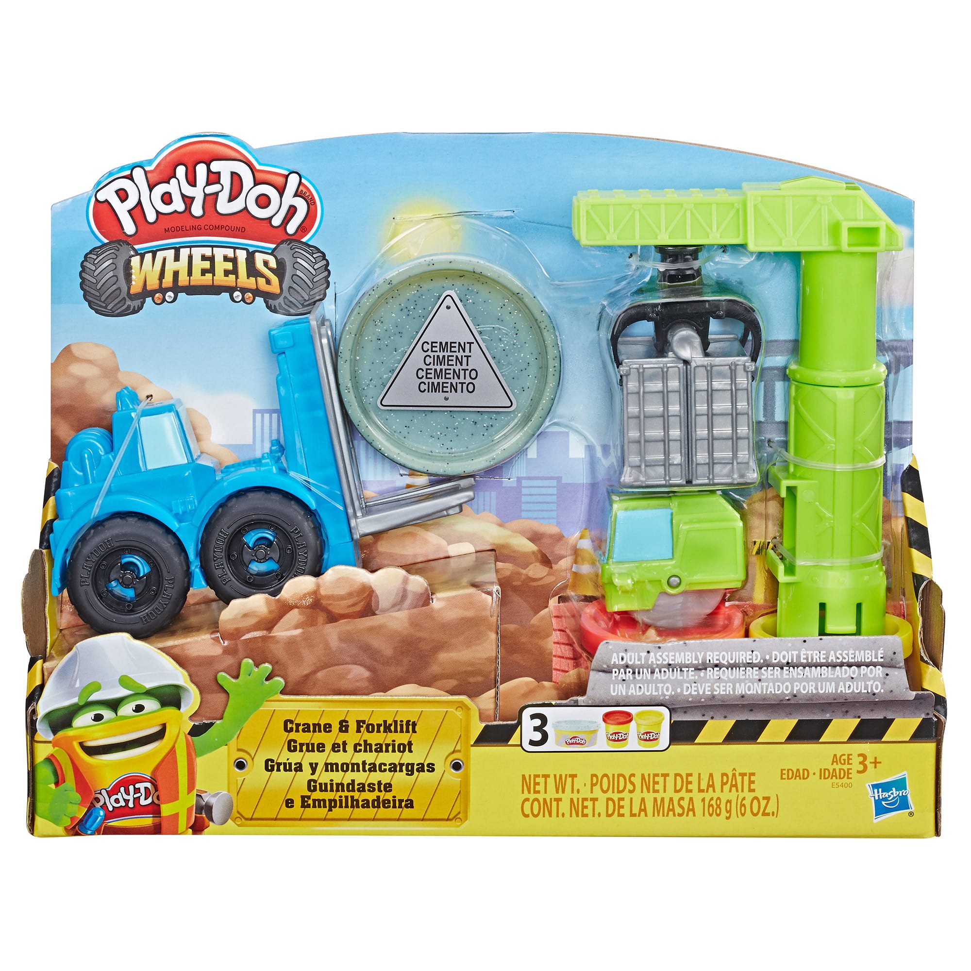 Play-Doh Wheels - Crane & Forklift