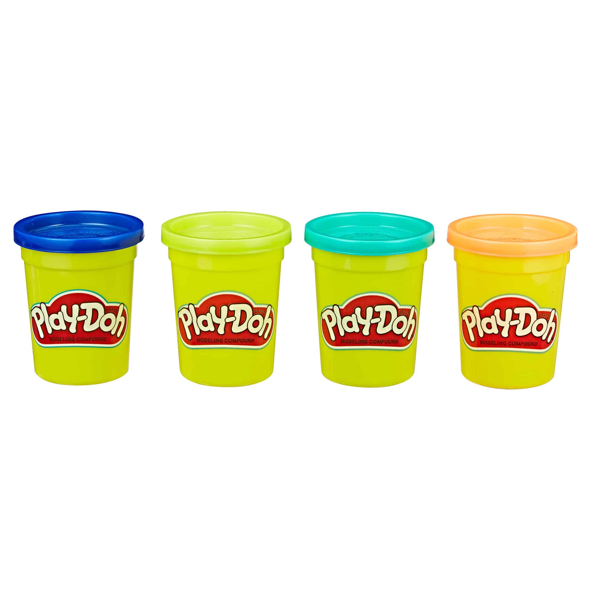 Play-Doh Wild Colours - 4-Tub Pack
