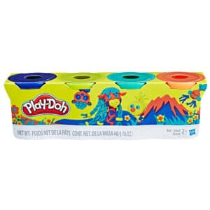 Play-Doh Wild Colours - 4-Tub Pack