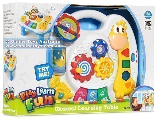 Play Learn Fun - Musical Activity Table 2
