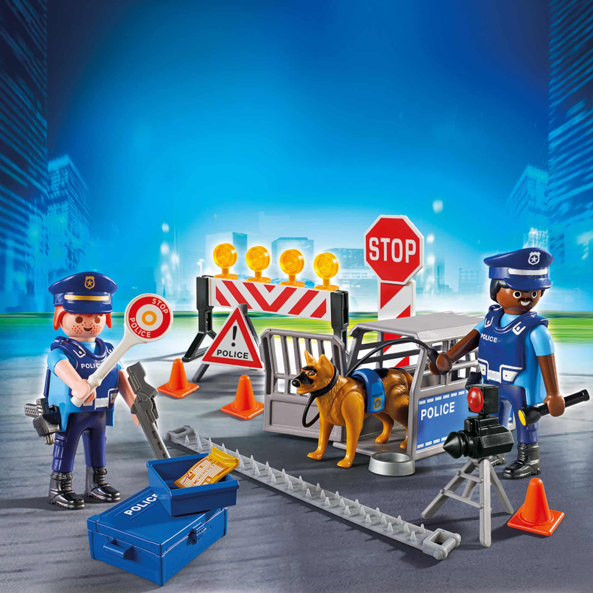 Playmobil - City Action - Police Roadblock
