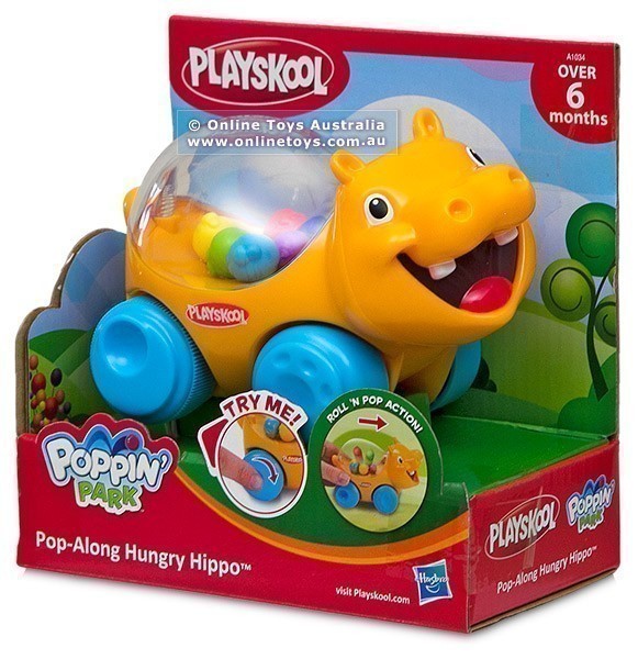 Playskool - Pop-Along Hungry Hippo