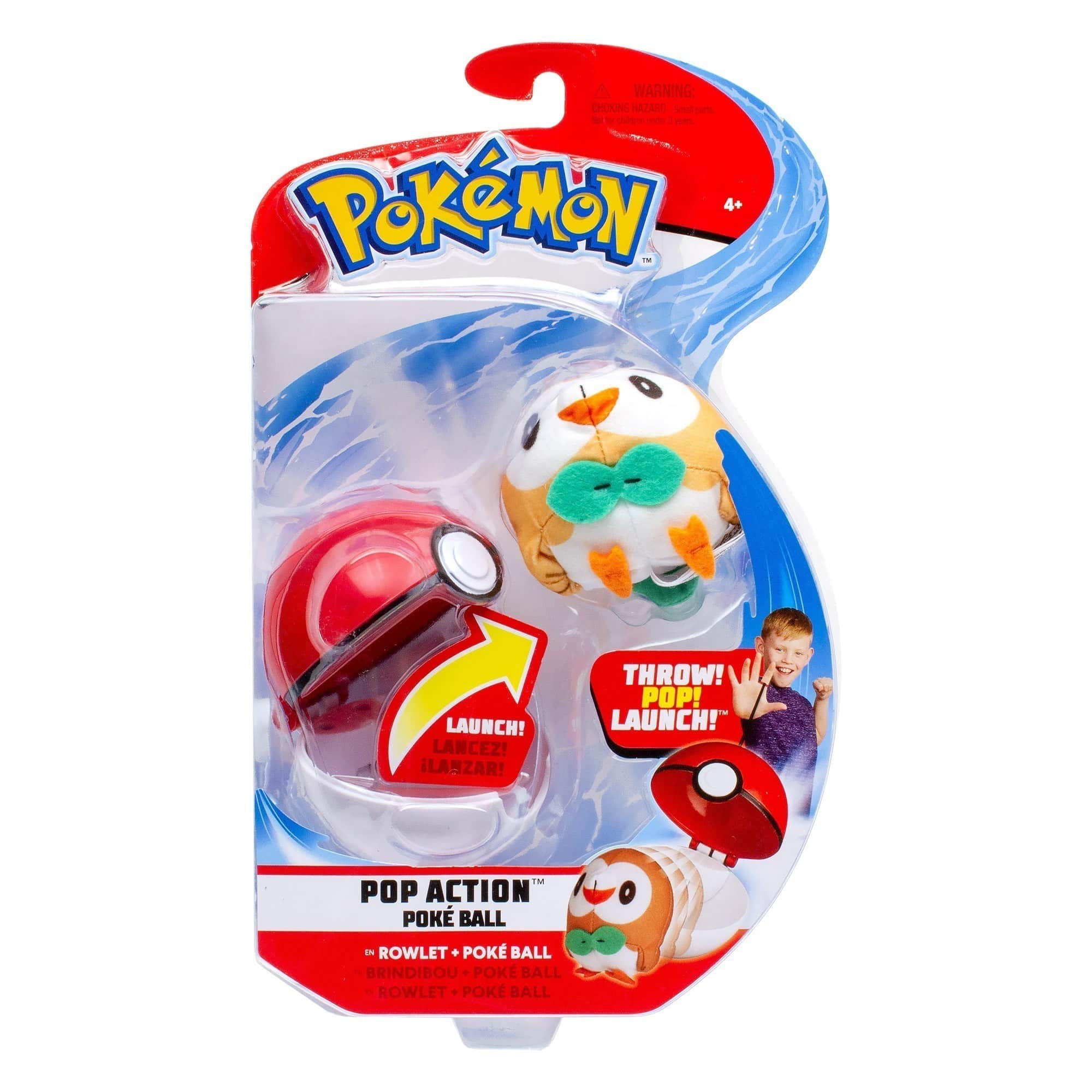 Pokémon - Pop Action Poké Ball - Rowlet Poke Ball