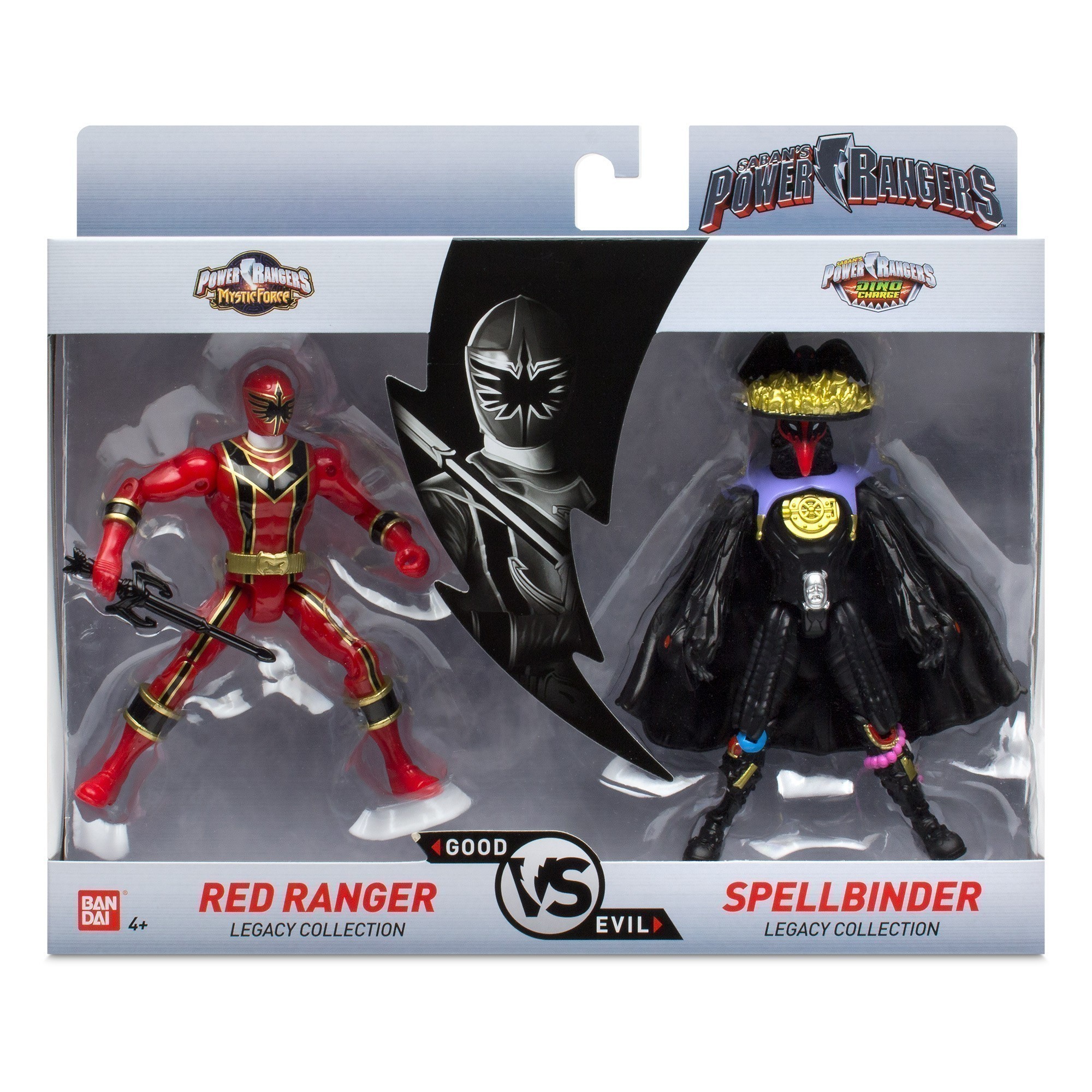 Power Rangers - Legacy Collection - Red Ranger Vs Spellbinder