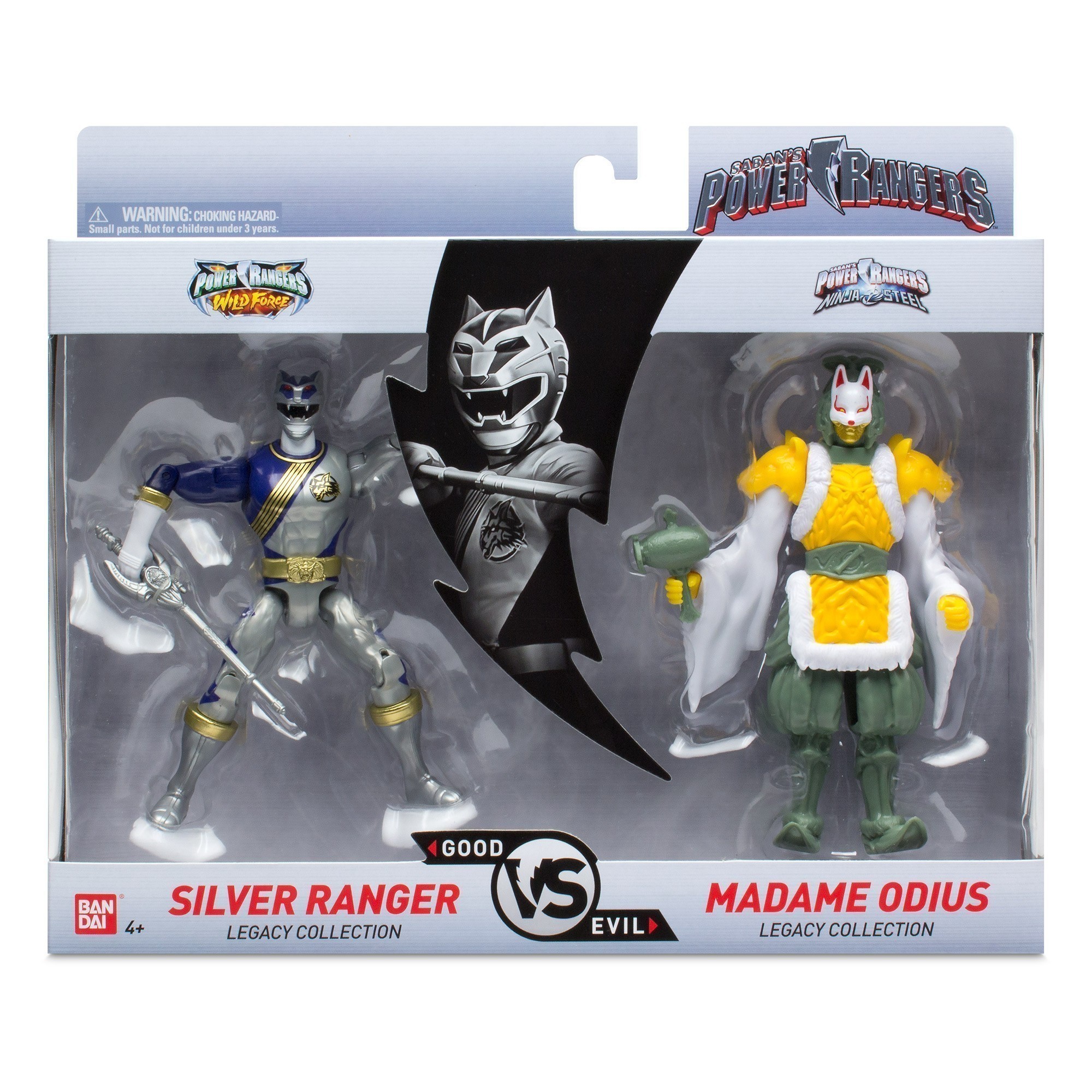 Power Rangers - Legacy Collection - Silver Ranger Vs Madame Odius