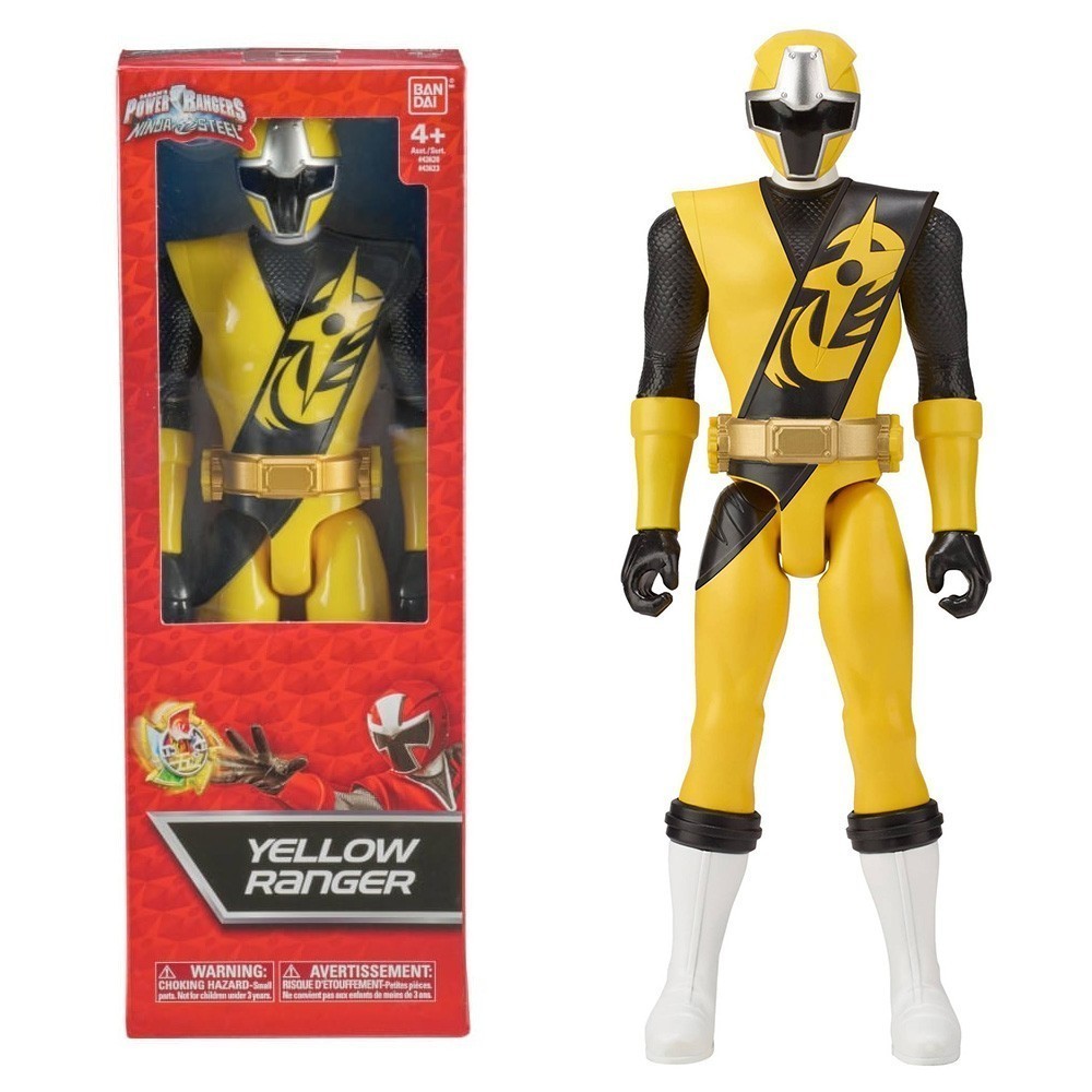 Power Rangers - Ninja Steel - 12 Inch Yellow Ranger