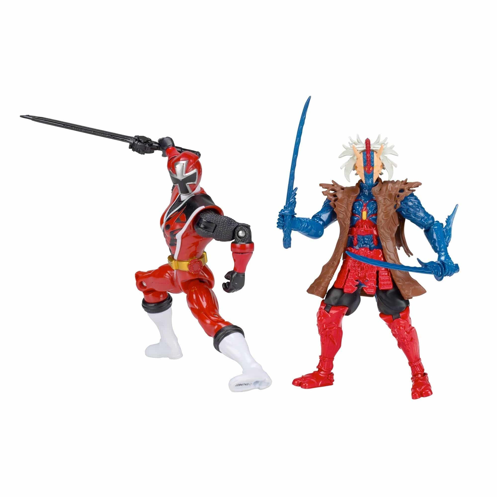 Power Rangers - Ninja Steel - Red Ranger Vs Ripcon