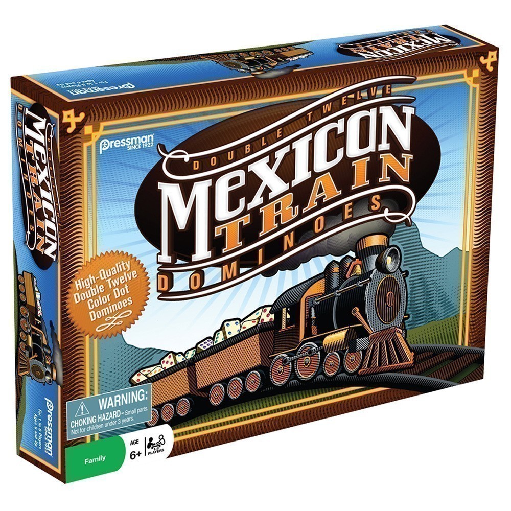 Pressman - Double Twelve Mexican Train Dominoes