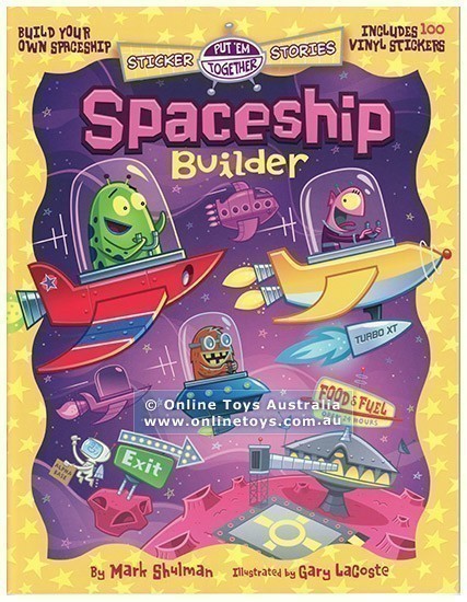 Put 'Em Together Sticker Book - Spaceship Builder
