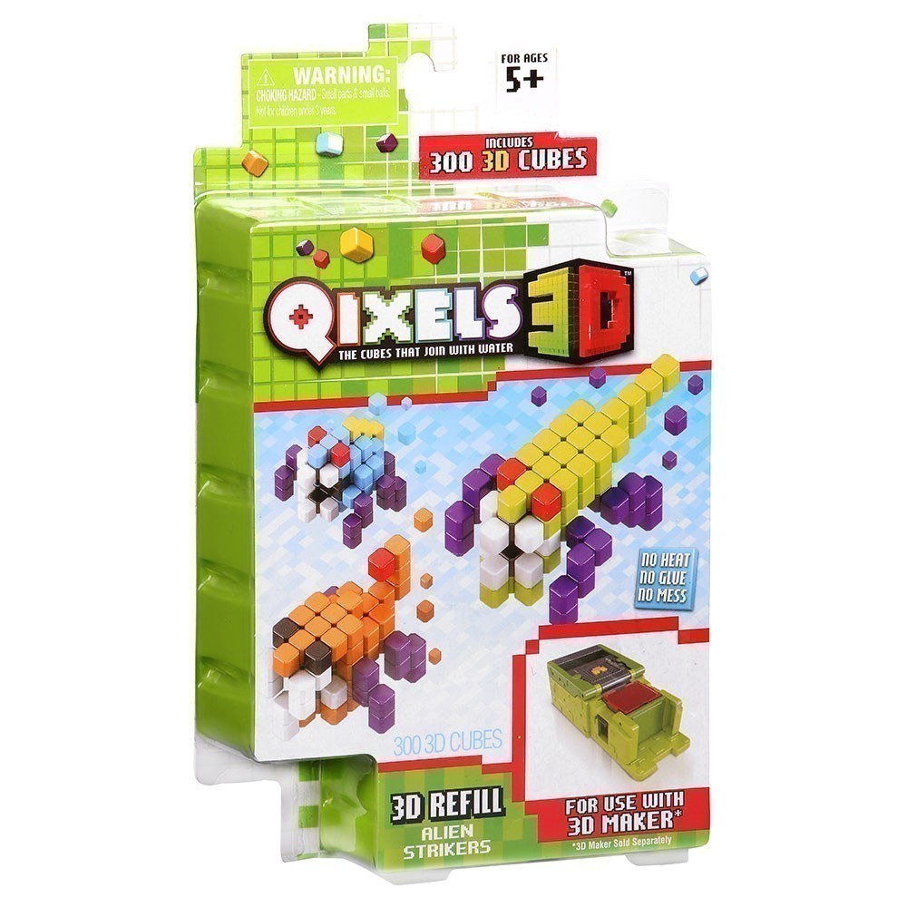 Qixels - 3D Refill - Alien Strikers