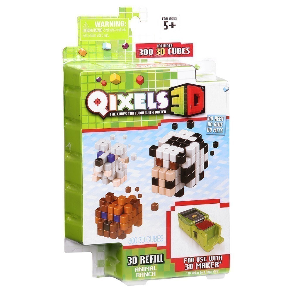 Qixels - 3D Refill - Animal Ranch