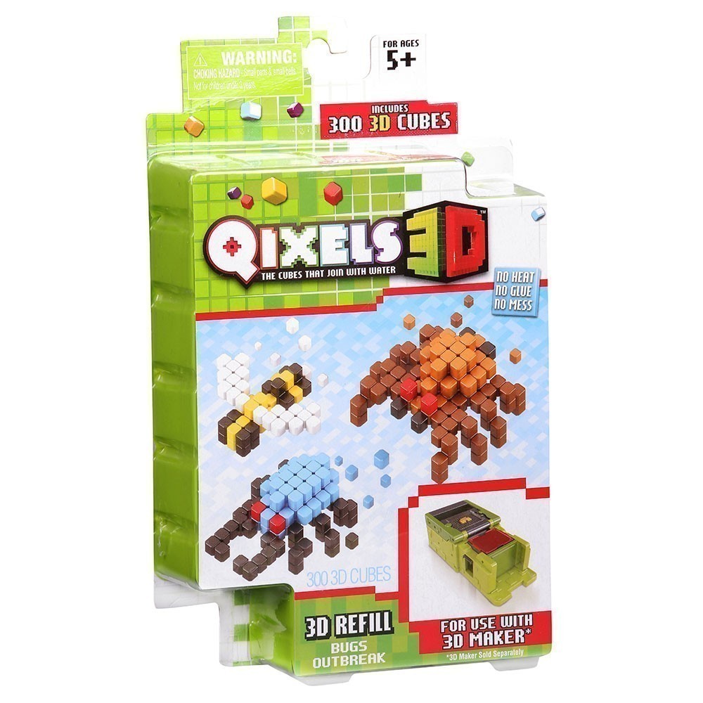 Qixels - 3D Refill - Bugs Outbreak