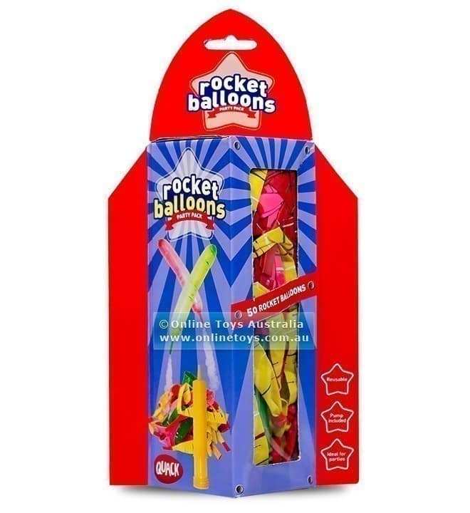 Quack - Rocket Balloons Party Pack