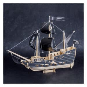 Queen Anne's Revenge - Pirate Ship Wooden Kit