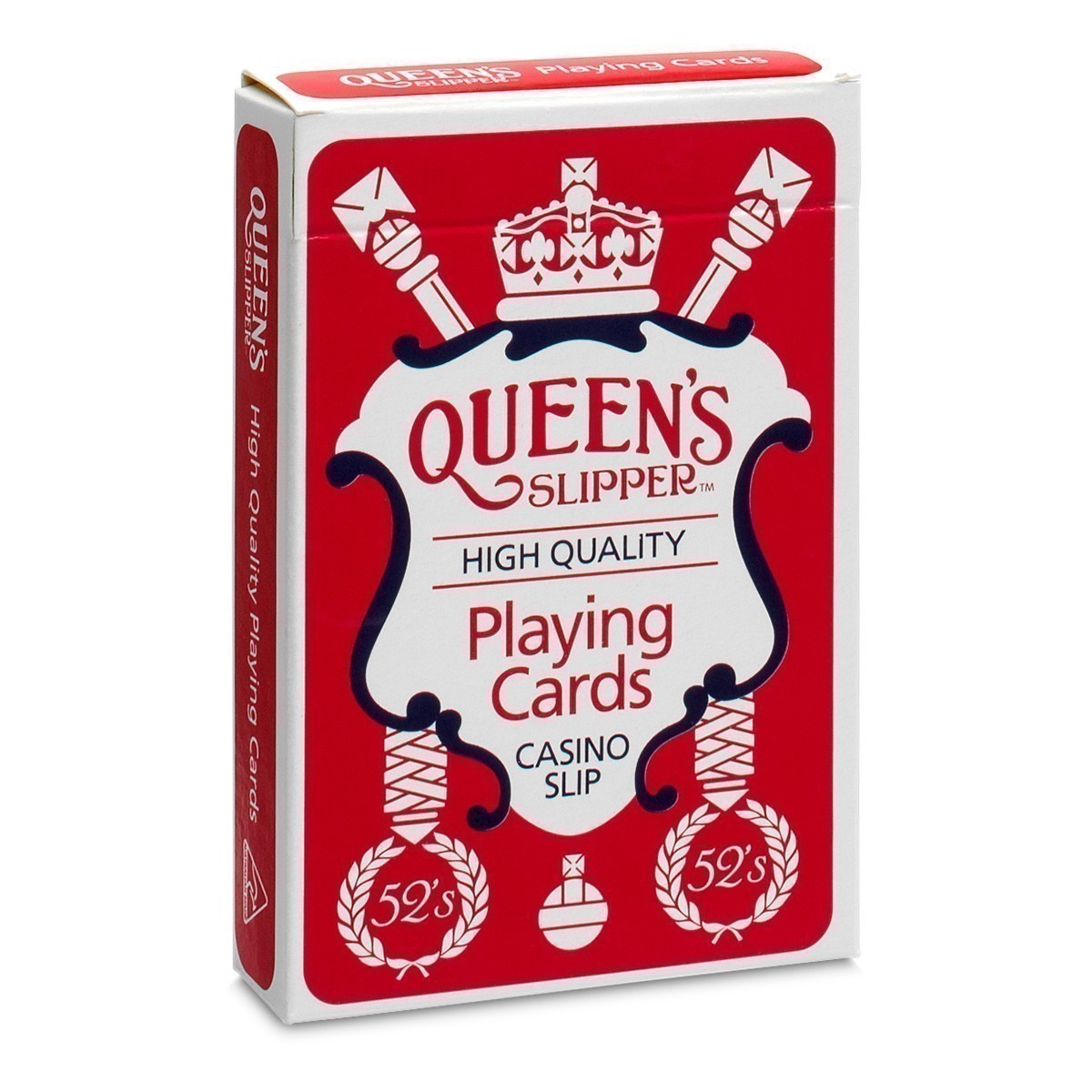 Queens Slipper Playing Cards - Red