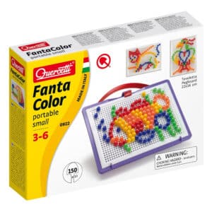 Quercetti - Fanta Color Portable Small - 150 Pieces