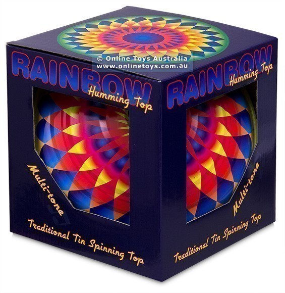 Rainbow Humming Spinning Top - 22cm - Box