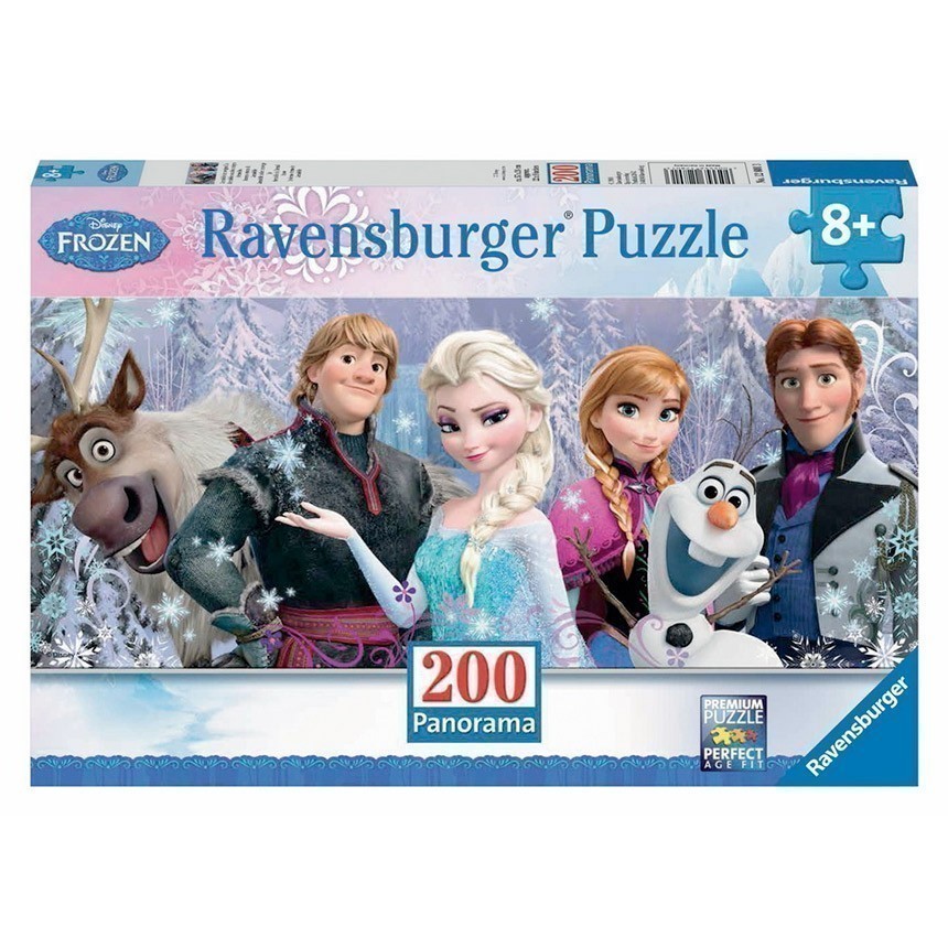Ravensburger - 200 Piece Panorama Puzzle - Frozen Friends