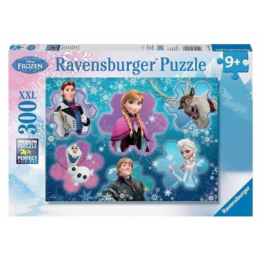 Ravensburger - 300 XXL Piece Puzzle - Disney Frozen Cool Collage