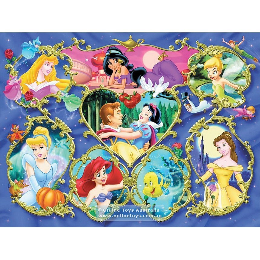 Ravensburger - 300 XXL Piece Puzzle - Gallery of the Disney Princesses