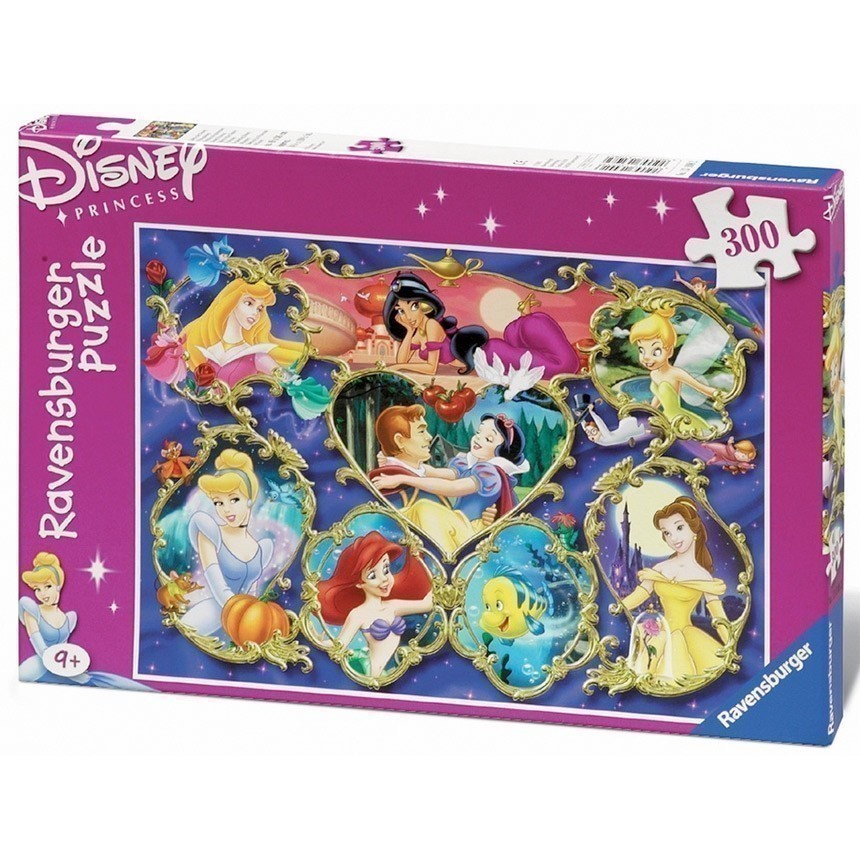 Ravensburger - 300 XXL Piece Puzzle - Gallery of the Disney Princesses