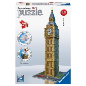 Ravensburger - 3D Puzzle - Big Ben 216 Puzzle Pieces