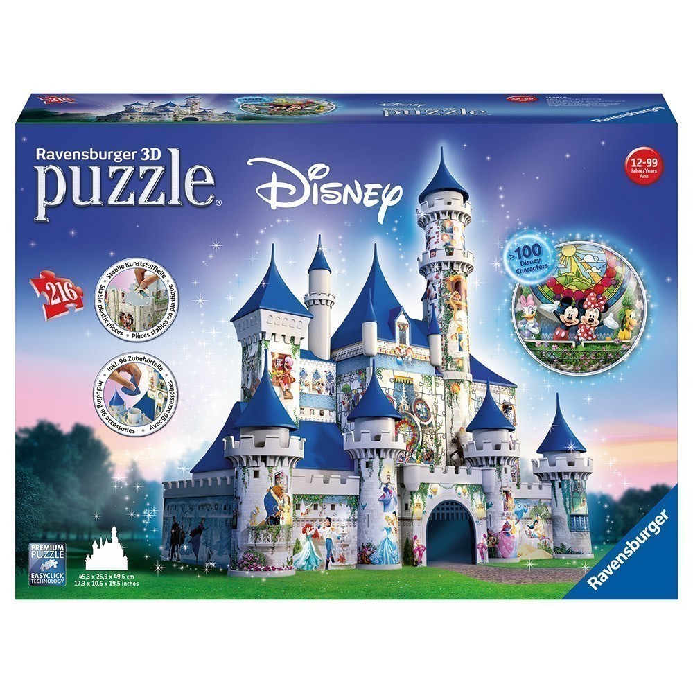 Ravensburger - 3D Puzzle - Disney Castle