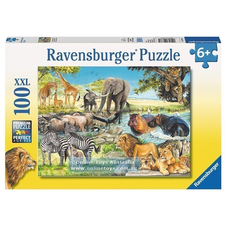 Ravensburger - African Afternoon - 100 XXL Pieces