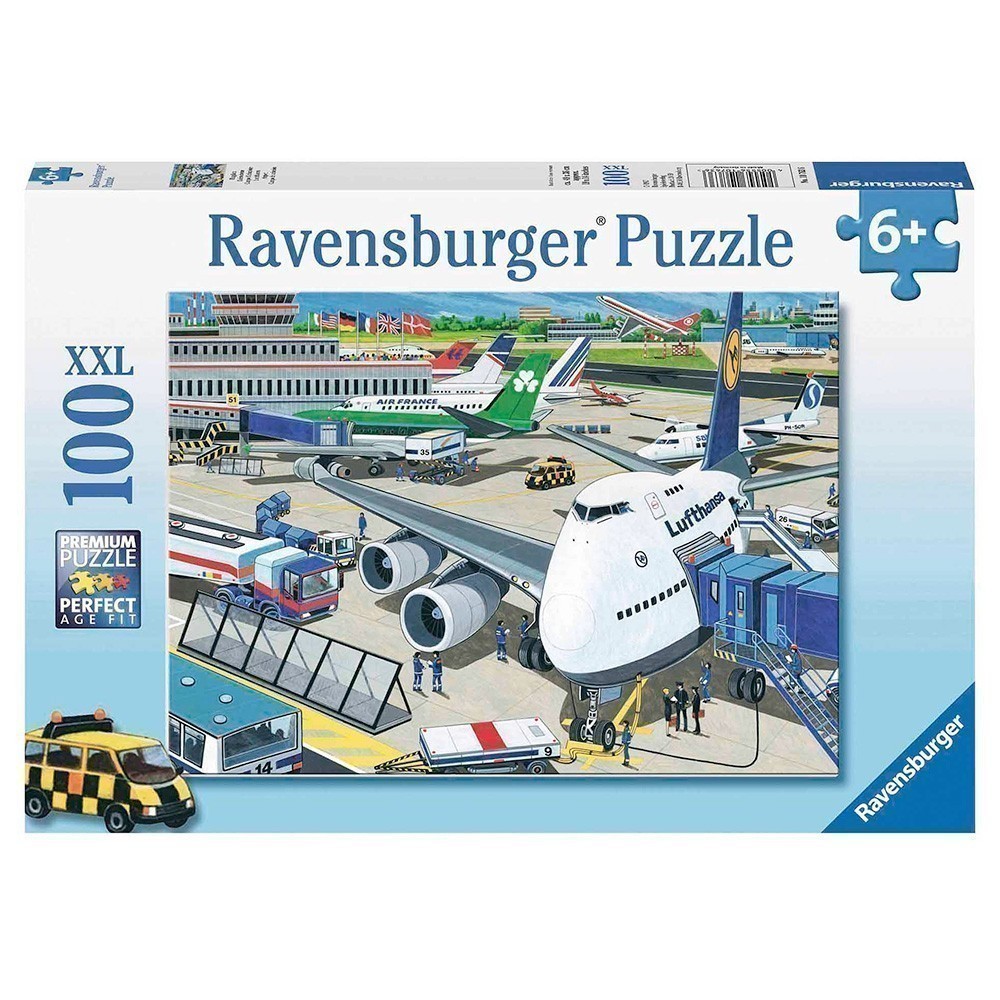 Ravensburger - Airport Puzzle - 100 Pieces