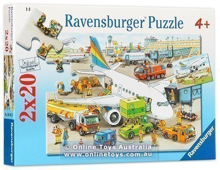 Ravensburger - At The Airport - 2 X 20 Pieces