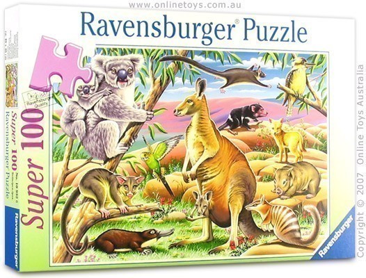 Ravensburger - Australian Animal World - 100 Pieces
