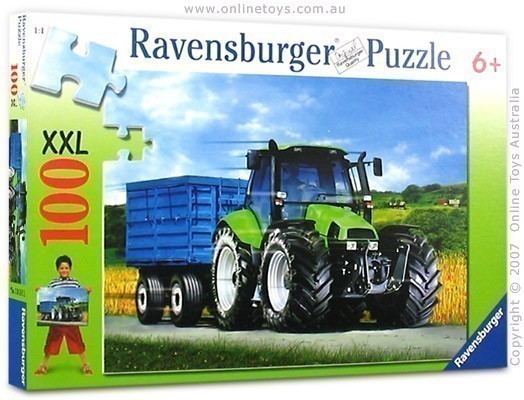 Ravensburger - Big Tractor Puzzle - 100 Pieces