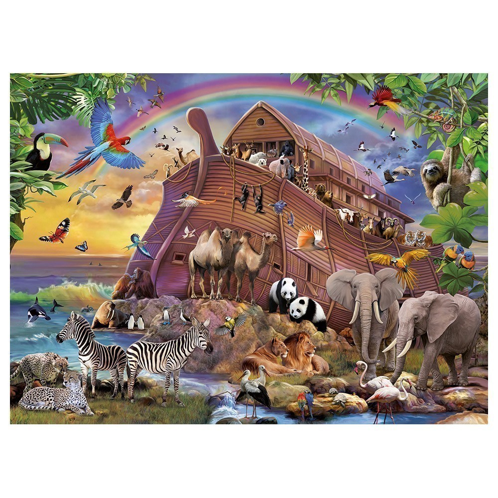 Ravensburger - Boarding The Ark - 150 XXL Piece Puzzle