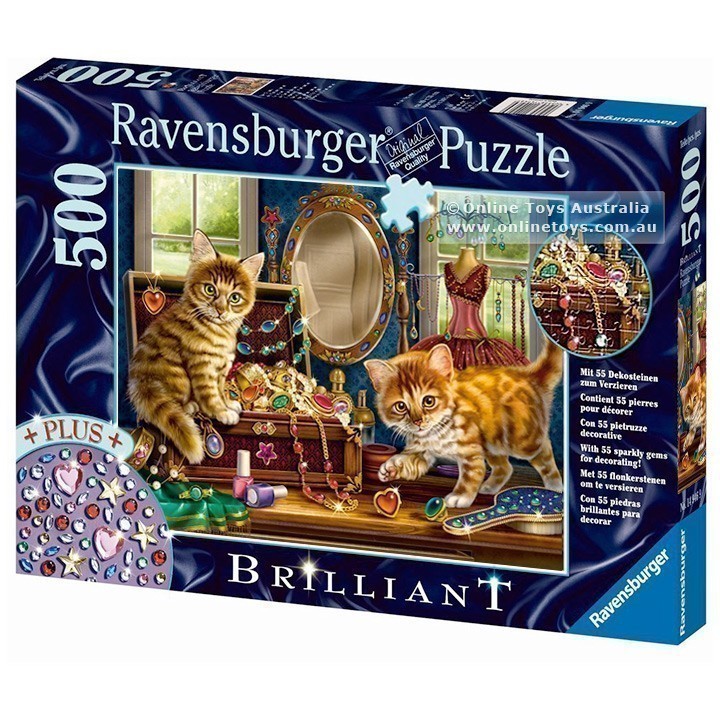 Ravensburger - Brilliant Collection - In The Jewellery Box - 500 Piece Jigsaw Puzzle