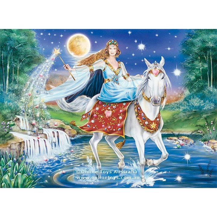 Ravensburger - Brilliant Collection - Moonlight Fairy - 500 Piece Jigsaw Puzzle