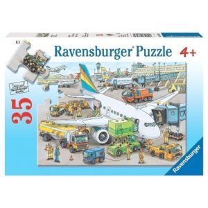Ravensburger - Busy Airport Puzzle - 35 Pieces