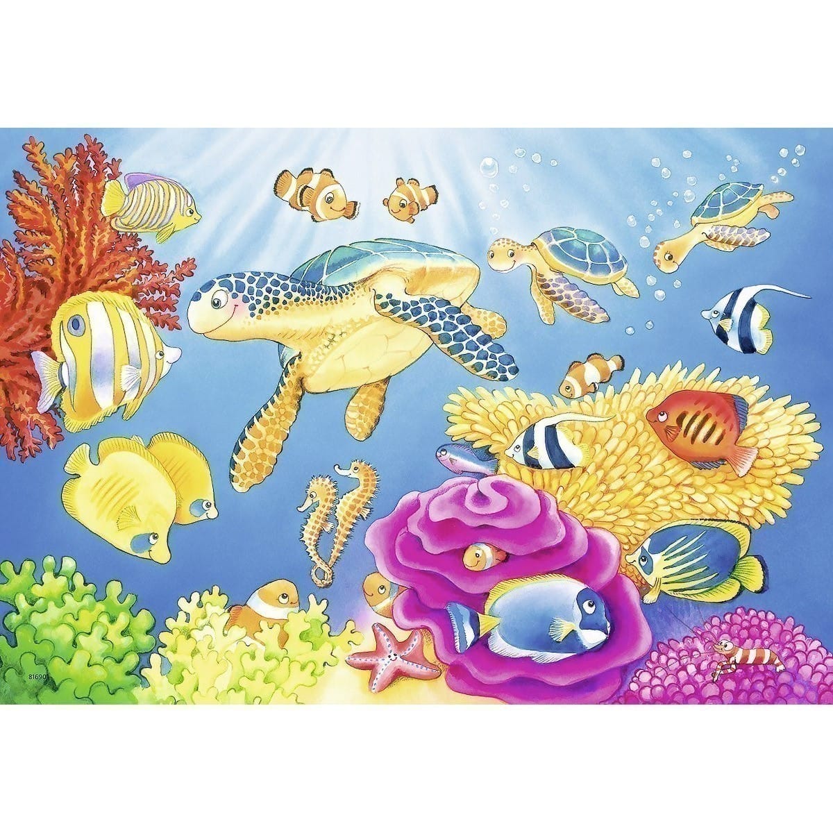 Ravensburger - Colourful Underwater World - 2 X 24 Piece Puzzle