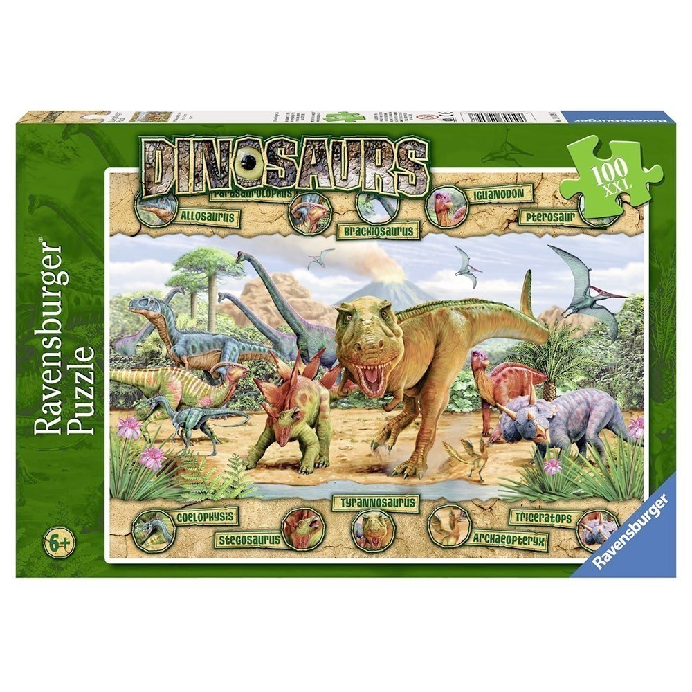 Ravensburger - Dinosaurs - 100 XXL Pieces