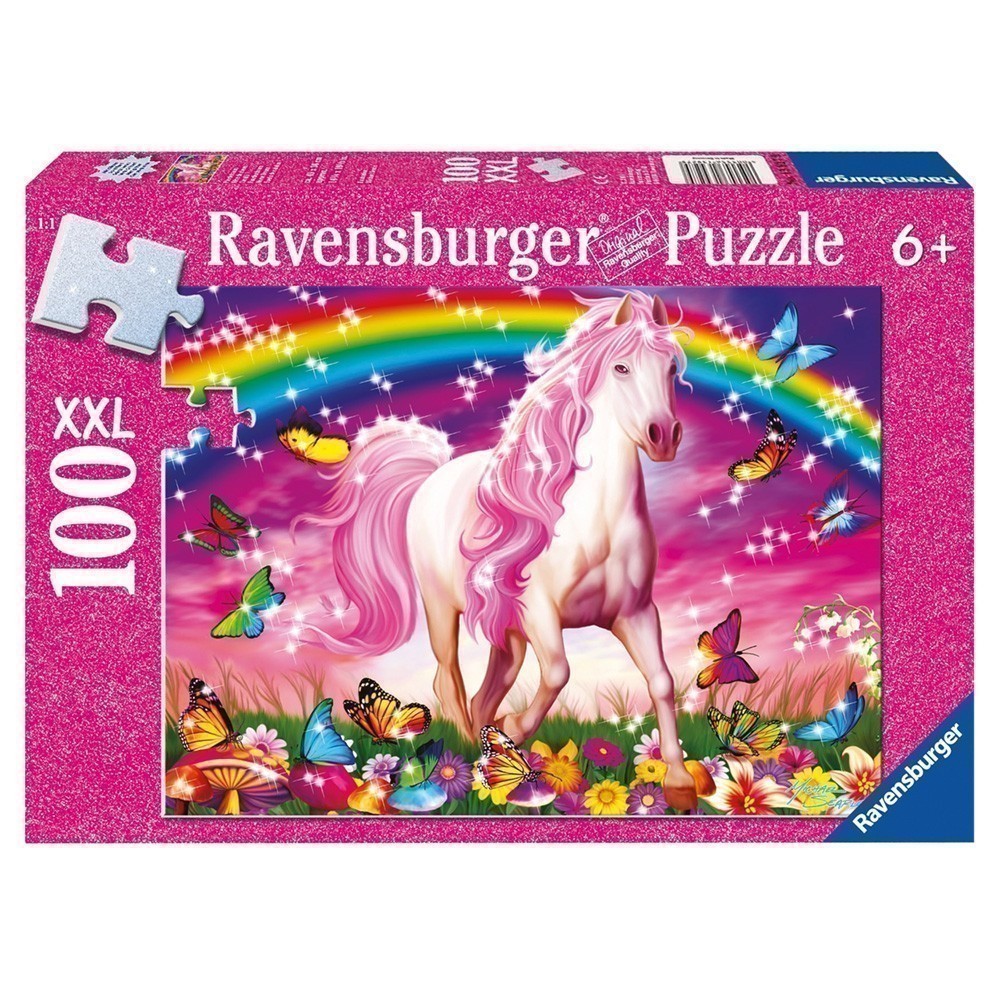 Ravensburger - Glitter Puzzle - Horse Dream - 100 Pieces