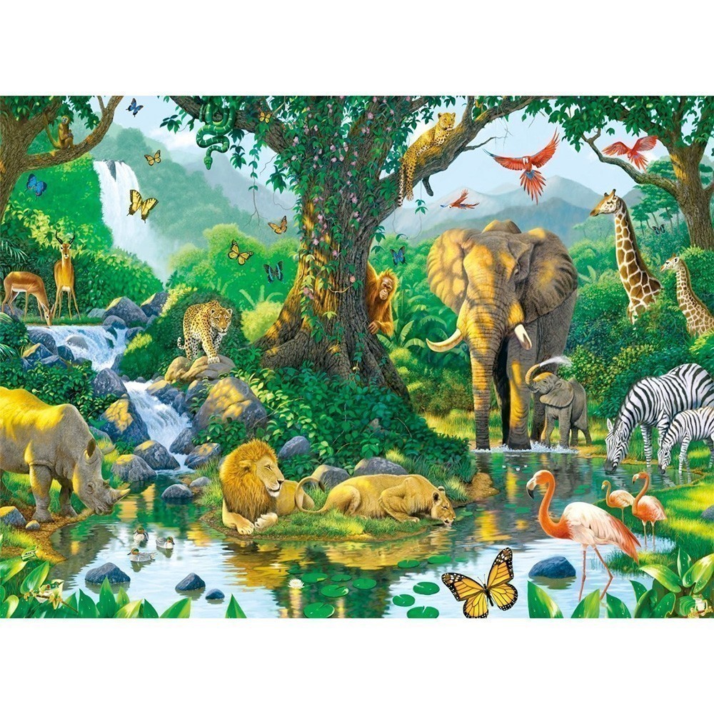 Ravensburger - Jungle Harmony - 500 Piece Jigsaw Puzzle