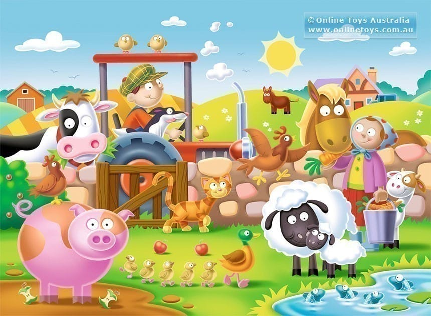 Ravensburger - My First Floor Puzzle - Farmyard Friends - 16 Pieces