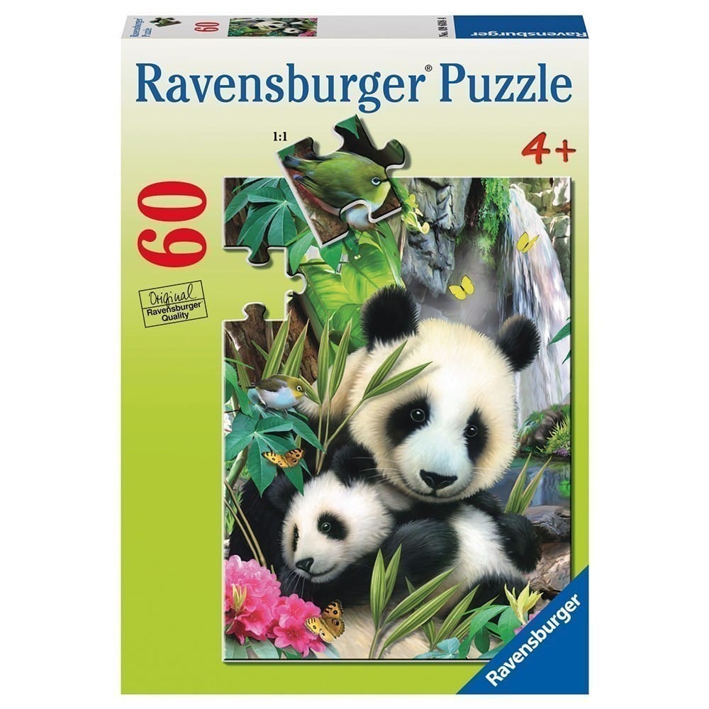 Ravensburger - Panda Family - 60 Piece Puzzle