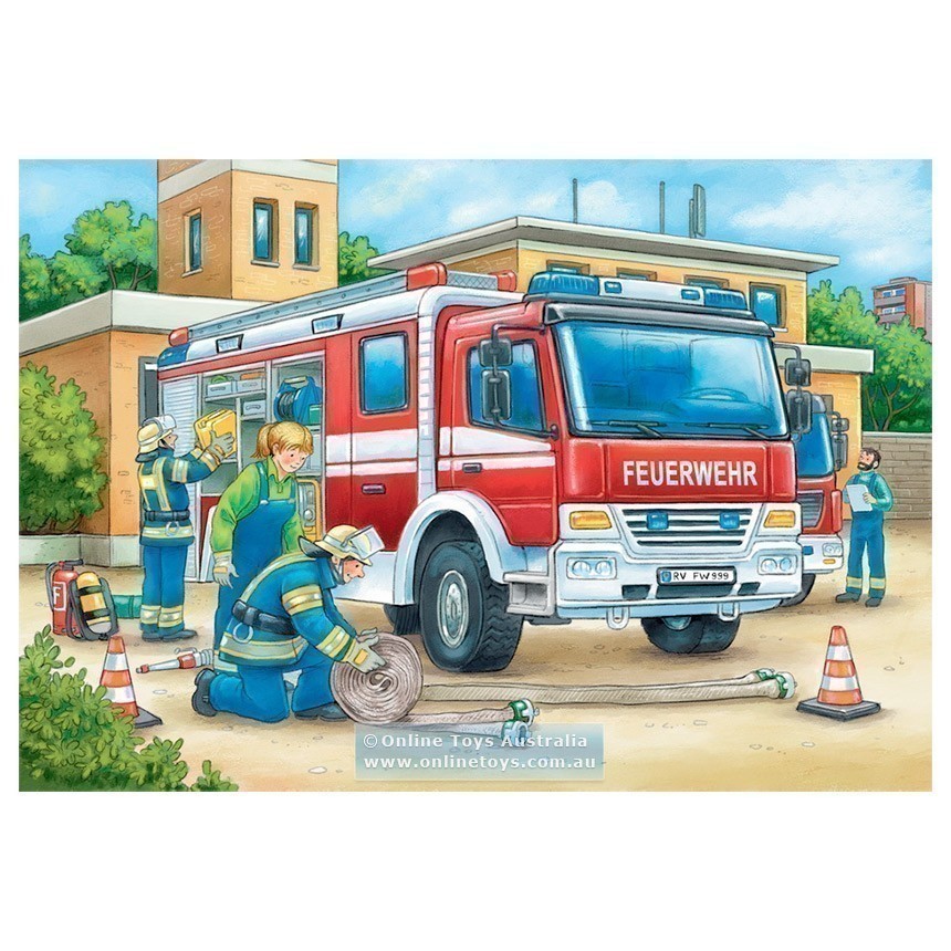 Ravensburger - Police & Firefighters - 2 X 12 Pieces